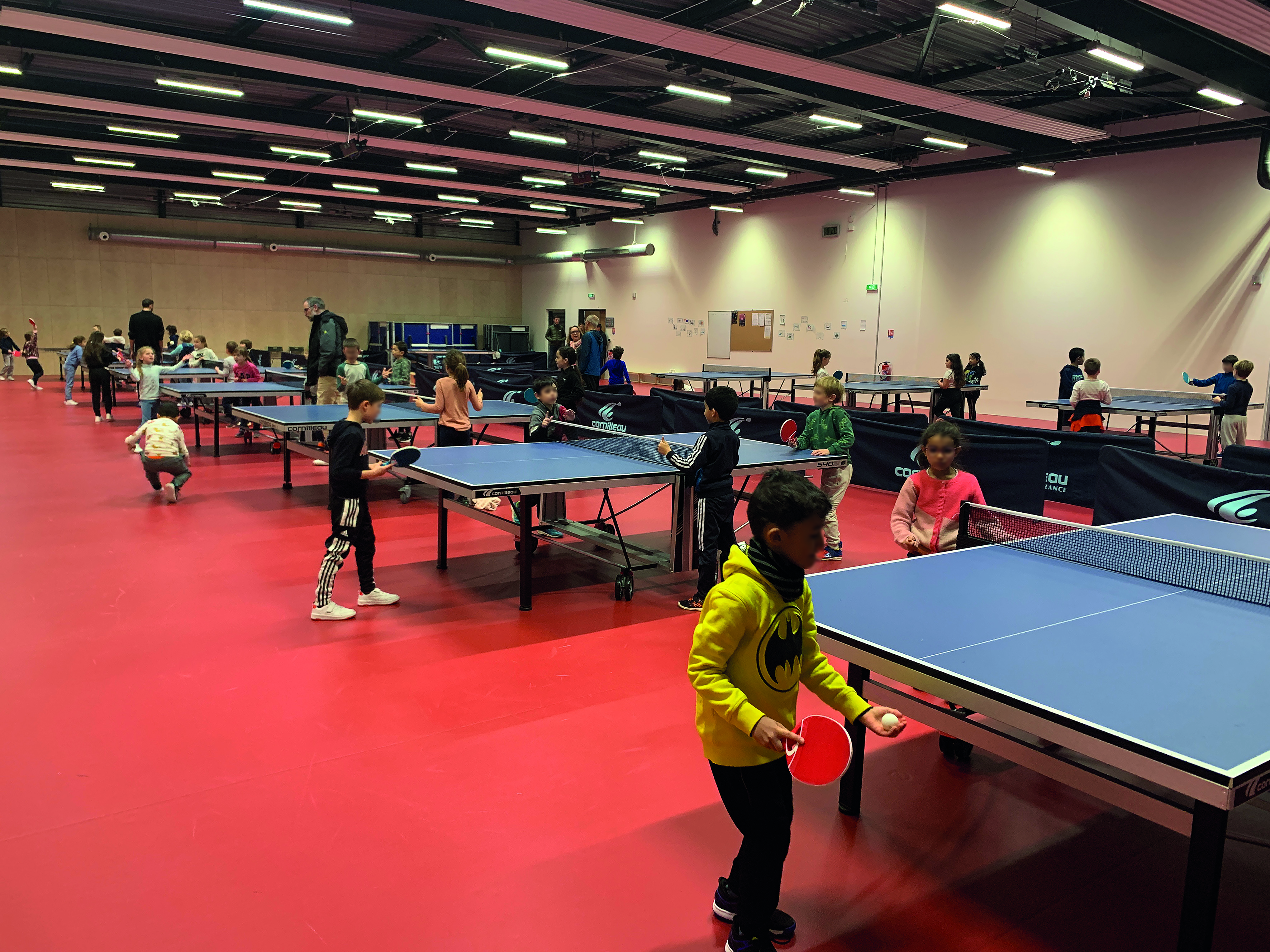 06/03 : Tournoi de tennis de table des élémentaires organisé par la Ville en collaboration avec l’éducation nationale et le club sportif.