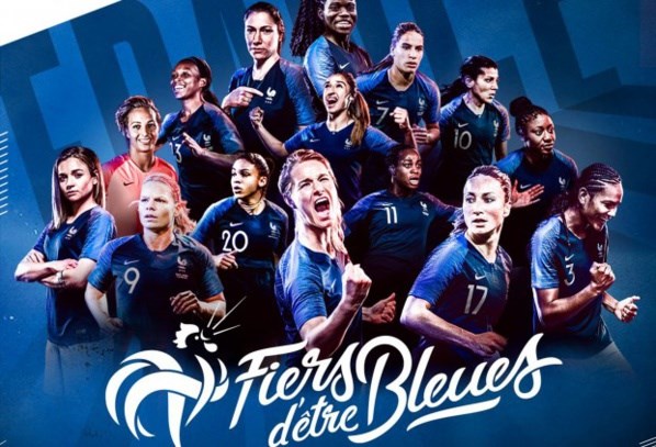 Retransmission du match des Bleues