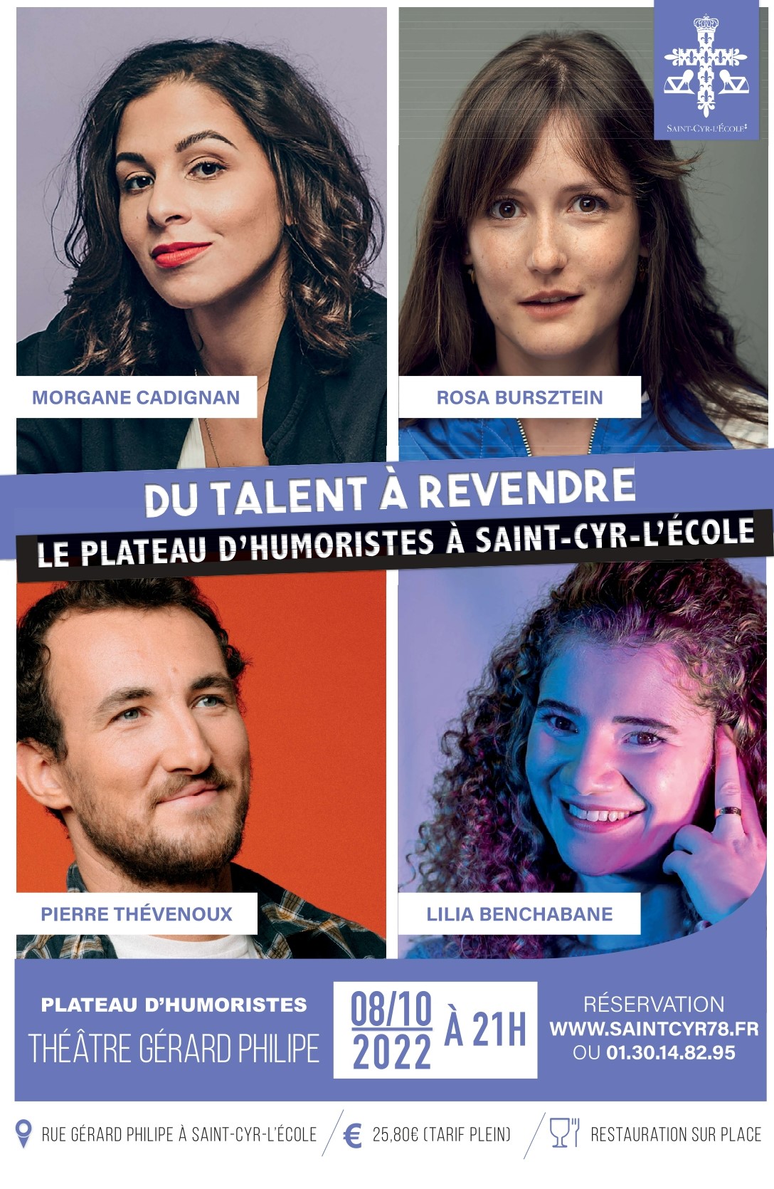 Spectacle humour – Du Talent à revendre !