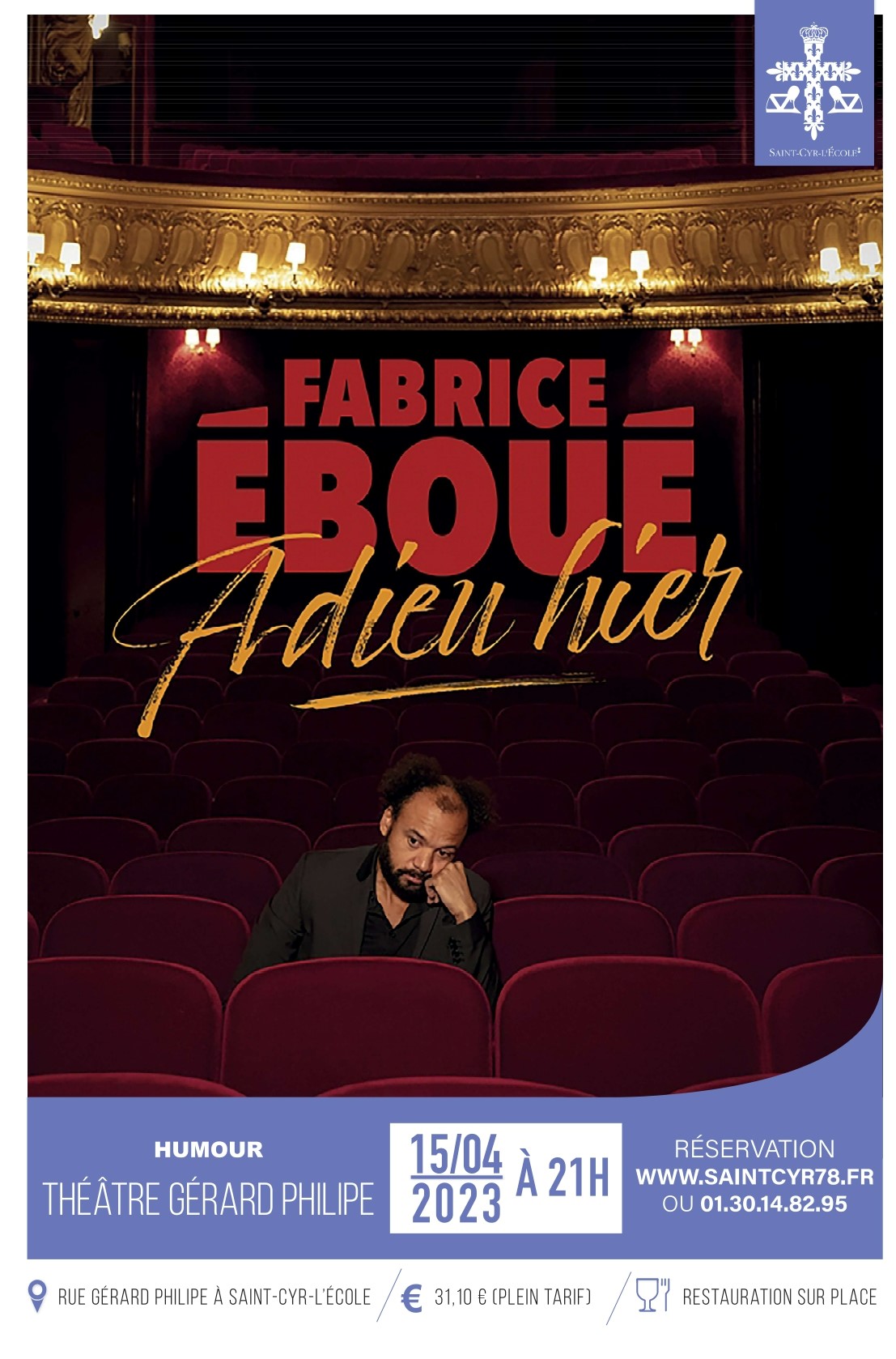 Spectacle humour – Fabrice Éboué