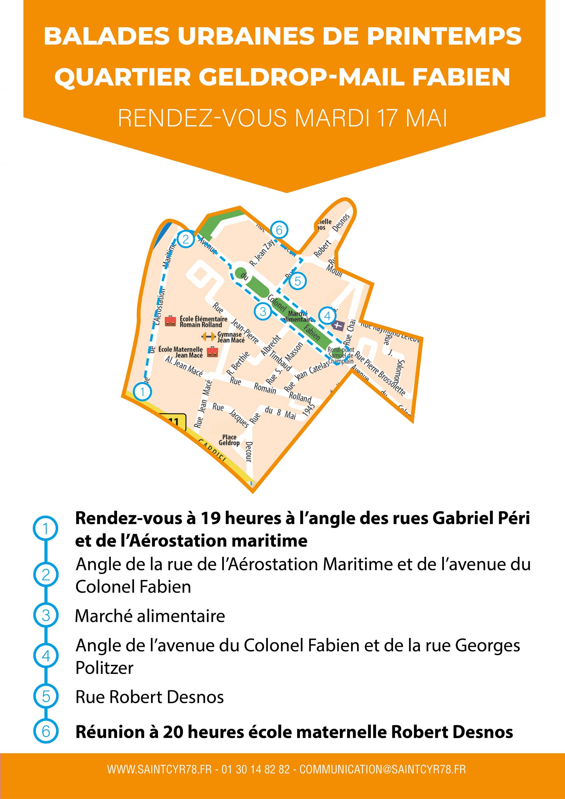 Balades urbaines – Quartier Geldrop-Mail Fabien