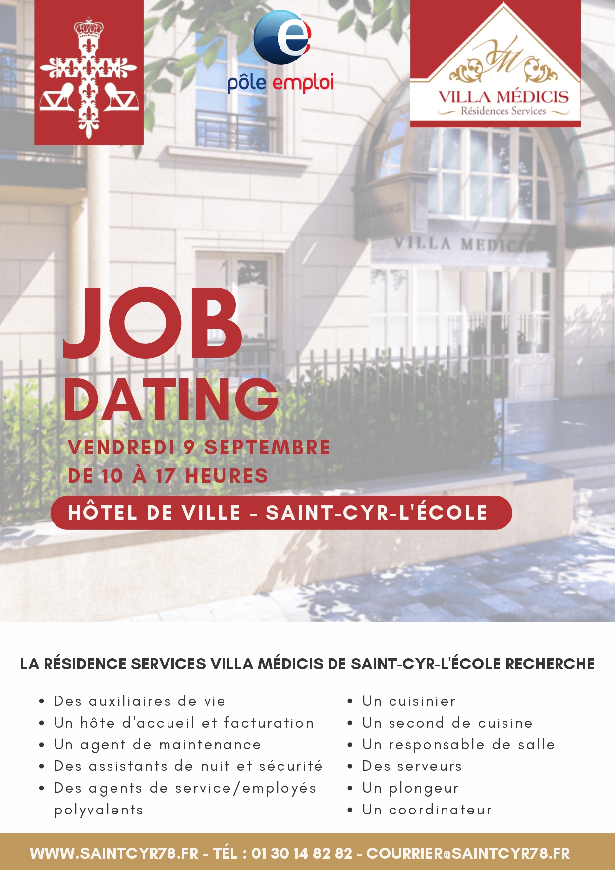 Job dating – Résidence Seniors Villa Médicis