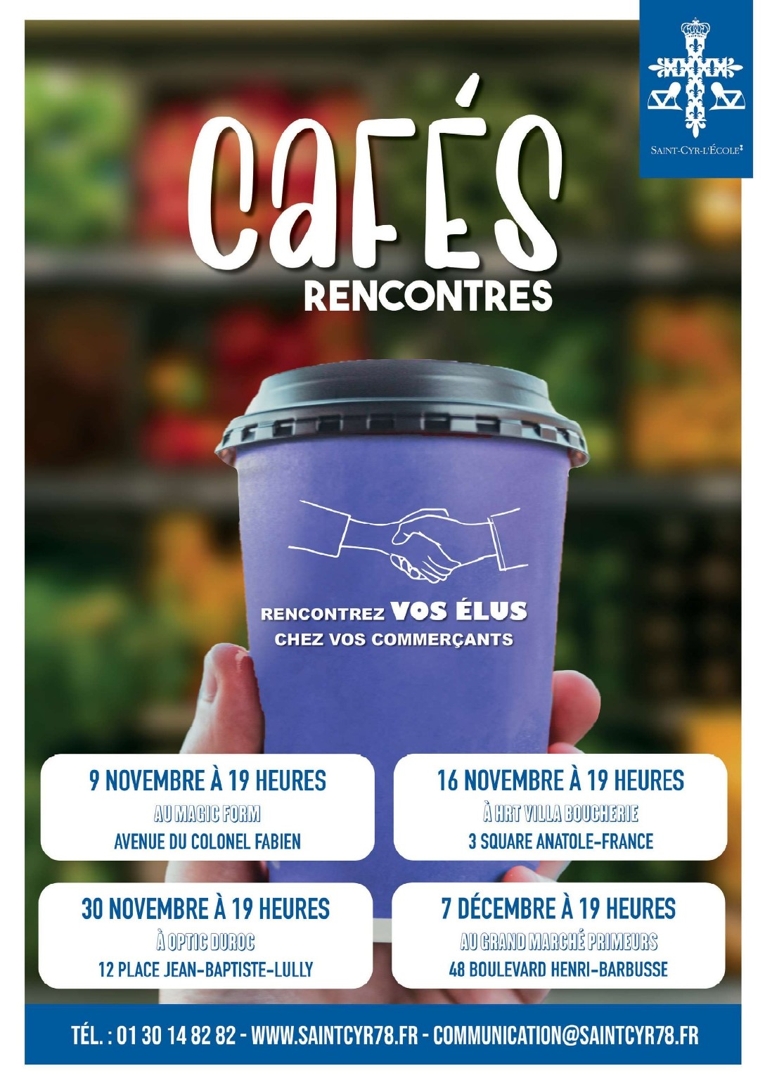 Café-rencontre avec vos élus