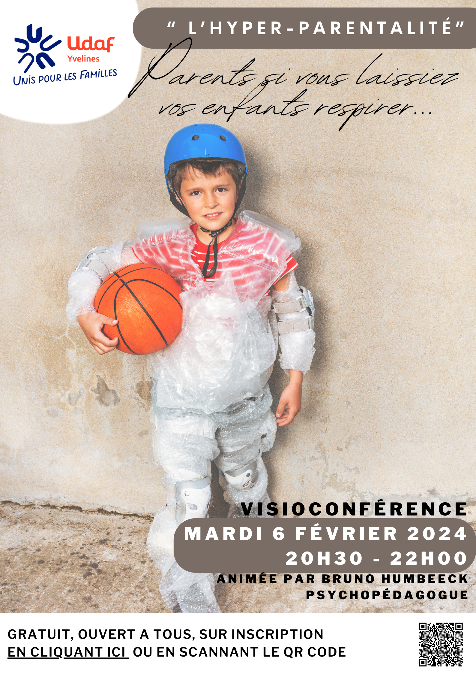 Actions parentalité – Visioconférence sur « l’hyper-parentalité »