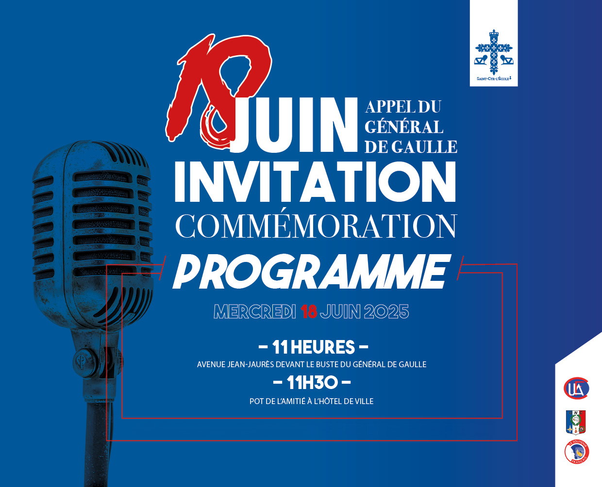 Commémoration du 18 juin 2025