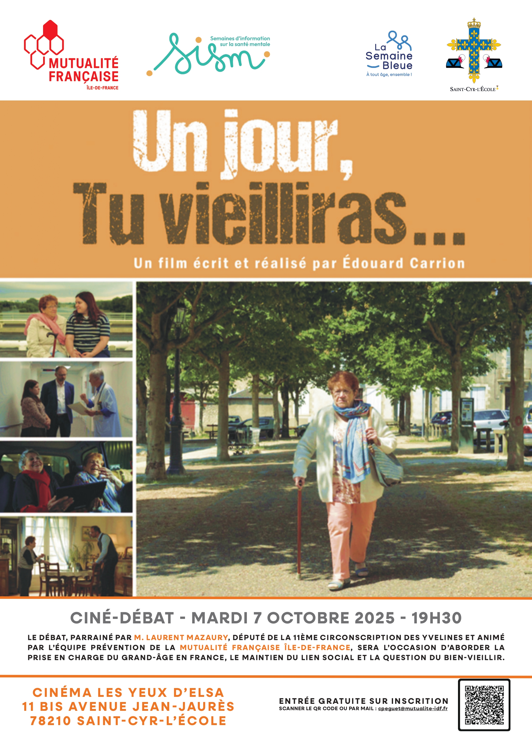 Ciné-débat « Un jour, tu vieilliras… »