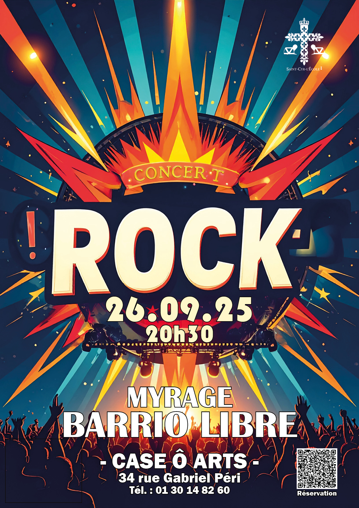 CONCERT ROCK AU CASE Ô ARTS
