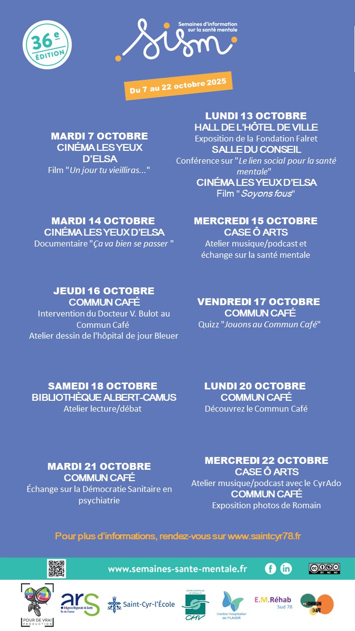 Semaine d’Information sur la Santé Mentale 2025