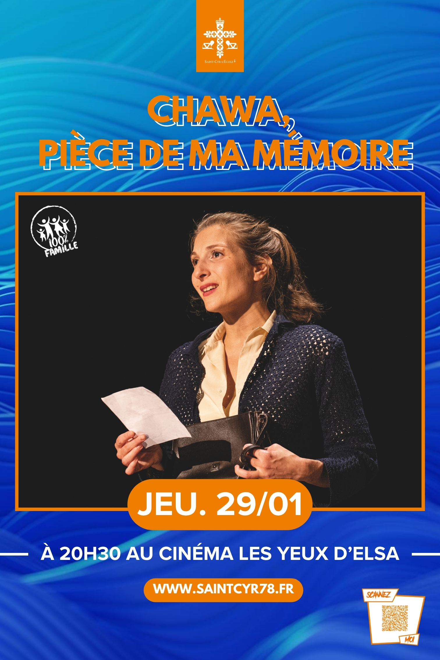 Spectacle « Chawa, pièce de ma mémoire »