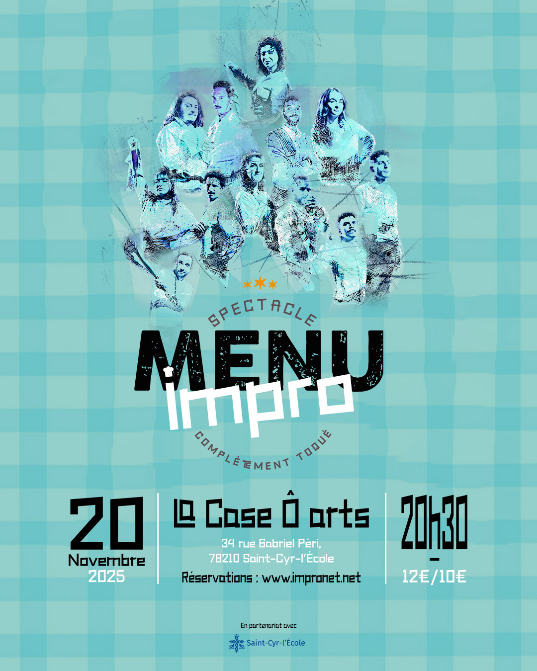 Spectacle « Menu Impro »