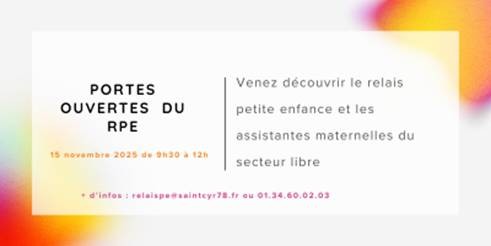 Relais Petite Enfance : Portes ouvertes