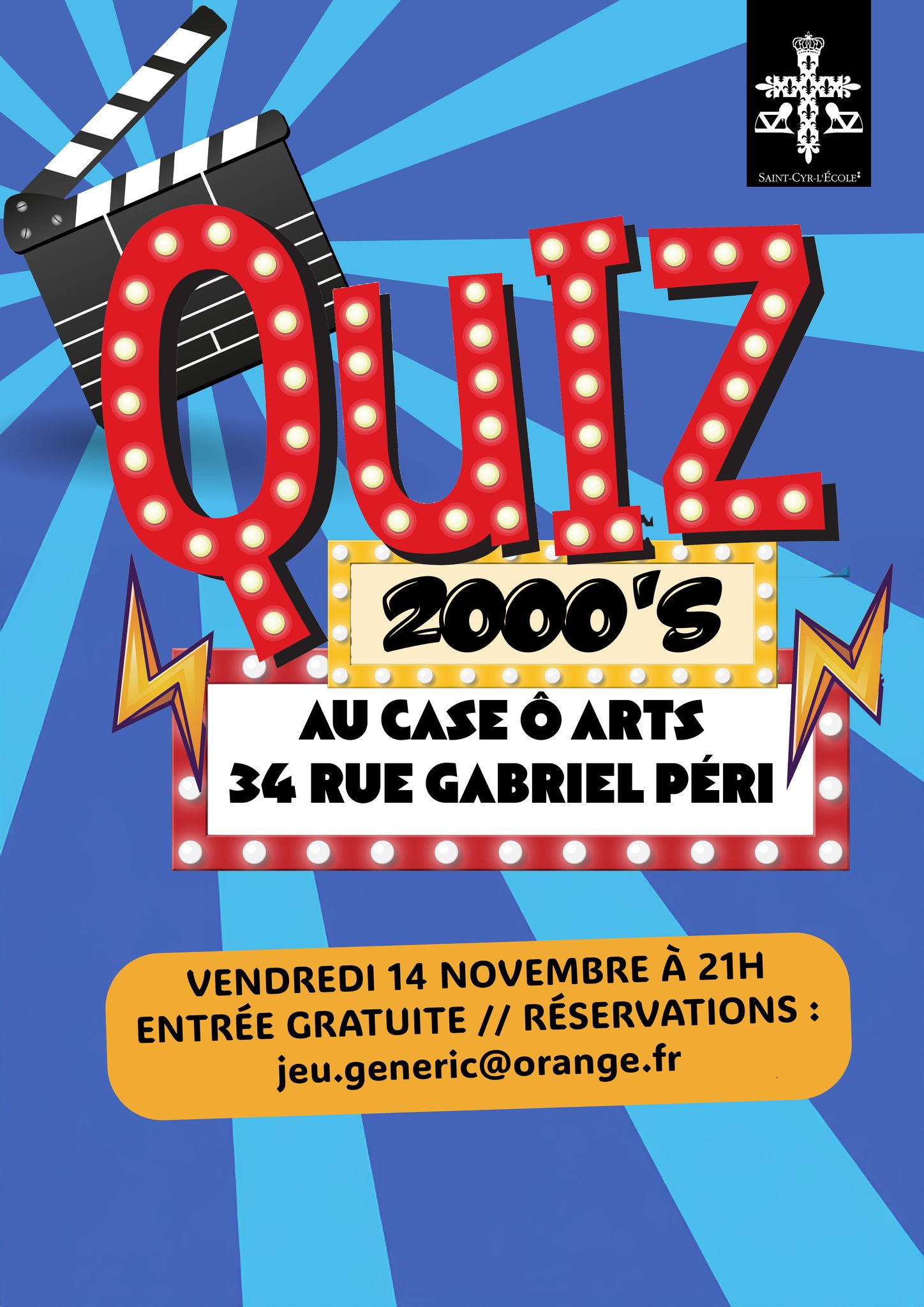 Soirée quiz années 2000 – 2025