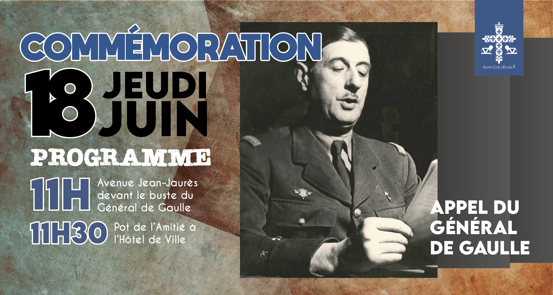 Commémoration du 18 juin 2026