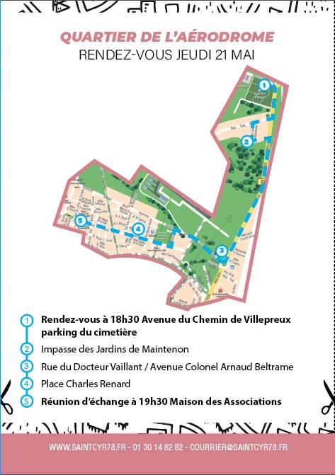 Balades urbaines printemps 2026 – Aérodrome