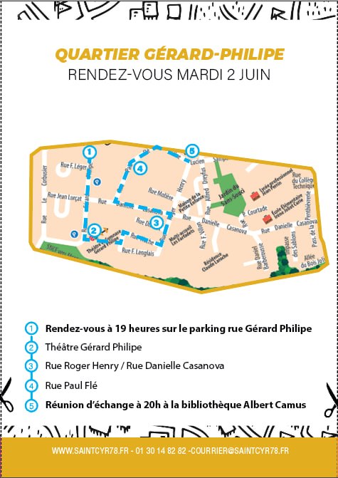 Balades urbaines printemps 2026 – Gérard Philipe