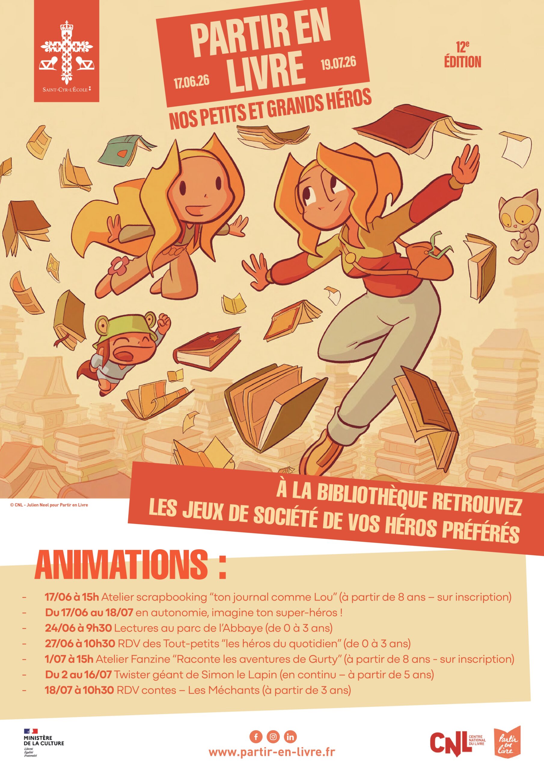 Lecture – Partir en livre