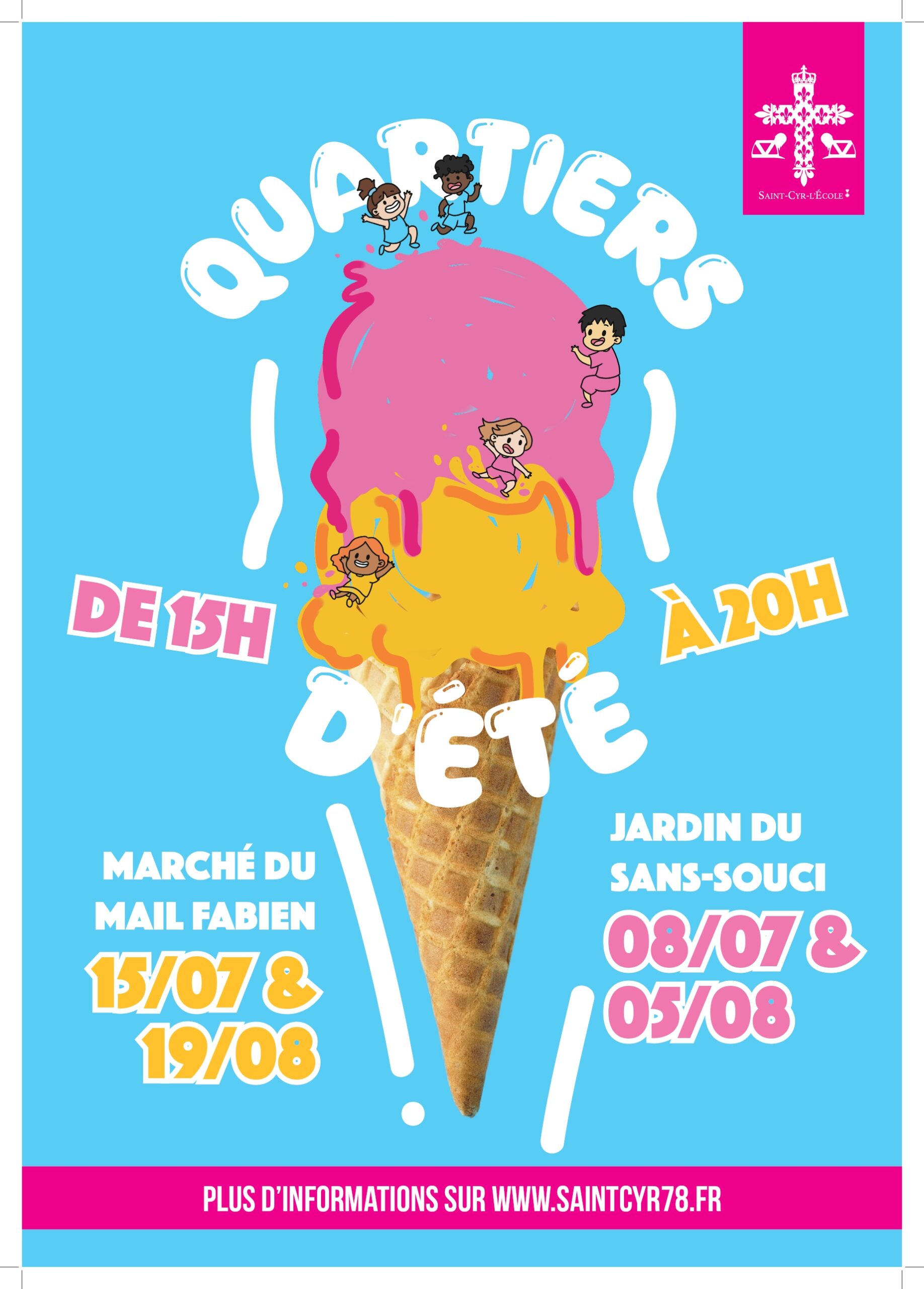 Quartiers d&rsquo;été 2026